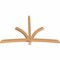 Ekena Millwork Davenport Timber Gable Bracket, Western Red Cedar, 84"W x 56"H x 3 1/2"D x 3 1/2"F, 16/12 Pitch GBW084X56X0404DAV00SWR - alternate 4